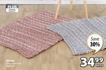 JYSK Edane velvet bath mat offer