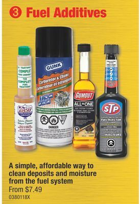 PartSource Fuel additives offer
