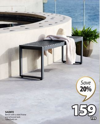 JYSK Saunte bench offer