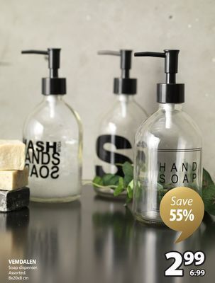 JYSK Vemdalen soap dispenser offer