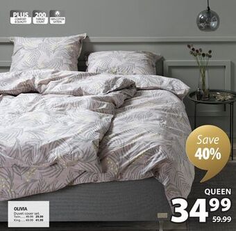 JYSK Olivia duvet cover set offer
