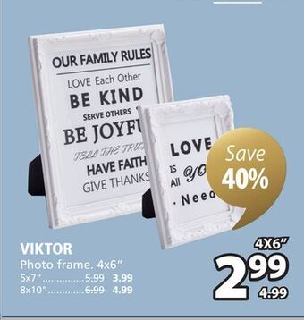 JYSK Viktor photo frame offer