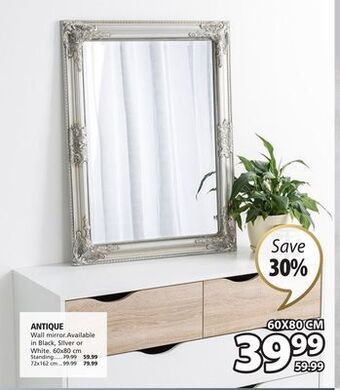 JYSK Antique wall mirror offer