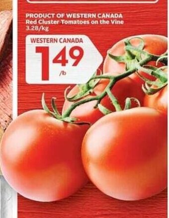 IGA Red Cluster Tomatoes on the Vine offer