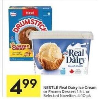 IGA NESTLÉ Real Dairy Ice Cream or Frozen Dessert 1.5 L offer