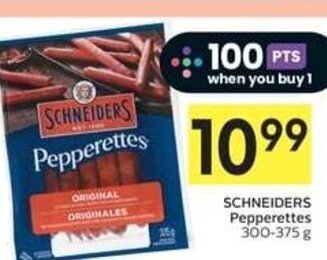 IGA SCHNEIDERS Pepperettes 300-375 g offer