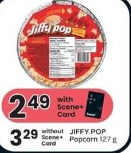 IGA Jiffy Pop Popcorn 127g offer