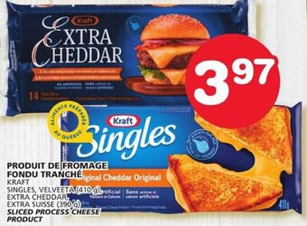 IGA Kraft SLICED PROCESS CHEESE offer