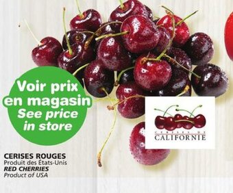 IGA RED CHERRIES offer