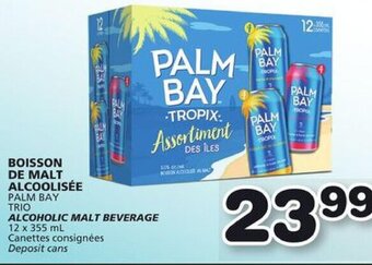IGA PALM BAY Trio ALCOHOLIC MALT BEVERAGE 12 x 355ml offer