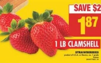 No Frills Strawberries offer