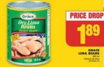 No Frills GRACE LIMA BEANS offer