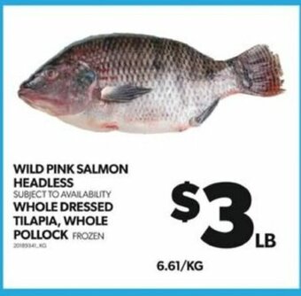 Real Canadian Superstore WHOLE DRESSED TILAPIA offer