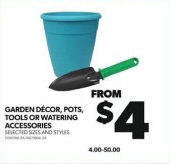 Real Canadian Superstore GARDEN DÉCOR, POTS, TOOLS OR WATERING ACCESSORIES offer