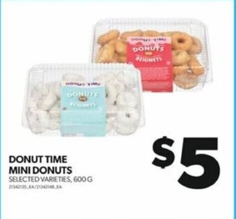 Real Canadian Superstore DONUT TIME MINI DONUTS offer
