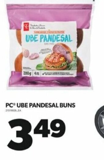 Real Canadian Superstore PC UBE PANDESAL BUNS offer