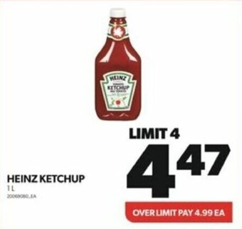 Real Canadian Superstore HEINZ KETCHUP 1L offer