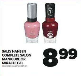 Real Canadian Superstore SALLY HANSEN COMPLETE SALON MANICURE OR MIRACLE GEL offer