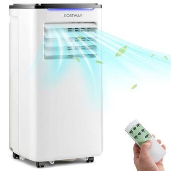 Best Buy Costway 10000 btu portable air conditioner 3-in-1 ac unit w/ cool dehum fan sleep mode offer