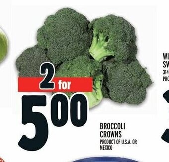Metro BROCCOLI CROWNS offer