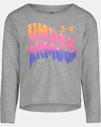 Under Armour Little girls' ua wavy under armour long sleeve offer