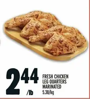Metro FRESH CHICKEN LEG QUARTERS MARINATED offer