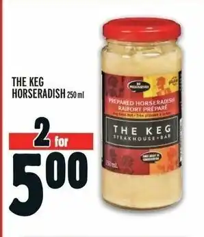 Metro THE KEG HORSERADISH 250 ml offer