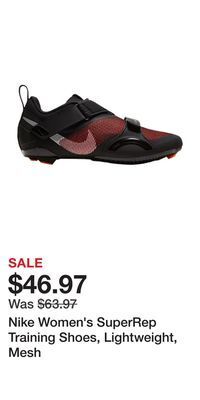 Sport Chek Nike women's superrep training shoes, lightweight, mesh offer