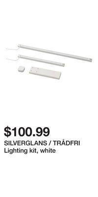 IKEA Silverglans / trådfri lighting kit, white offer
