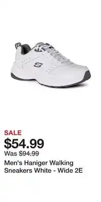 Mark's Men's haniger walking sneakers white - wide 2e offer