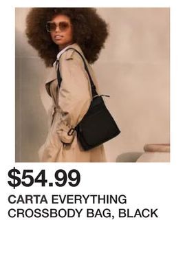 Chapters Indigo Everything crossbody bag, black offer
