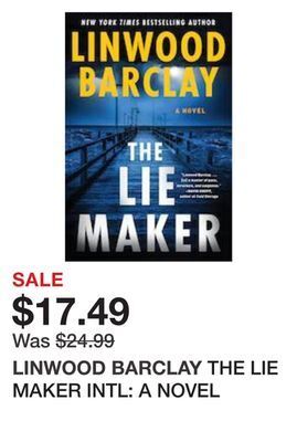 Chapters Indigo The lie maker intl: a novel offer