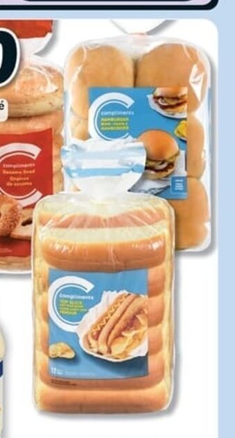 IGA PAINS À HAMBURGER OU À HOT DOG COMPLIMENTS (12) offer