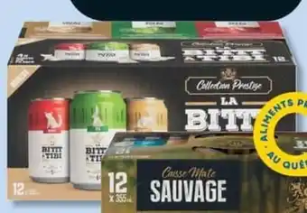IGA BIÈRE LA BITTT À TIBI 12 x 355 mL offer
