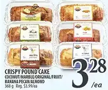 Al Premium Food Mart Crispy pound cake offer