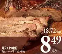 Al Premium Food Mart Jerk pork offer