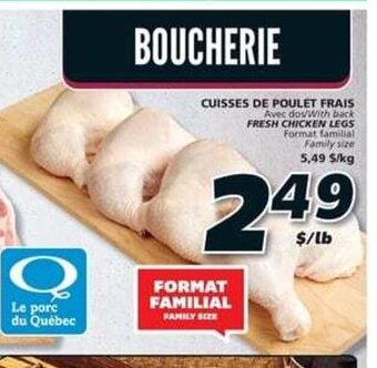 IGA CUISSES DE POULET FRAIS offer