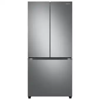 Best Buy Samsung 33 24.5 cu. ft. french door refrigerator (rf25c5151sr/aa) - stainless steel offer