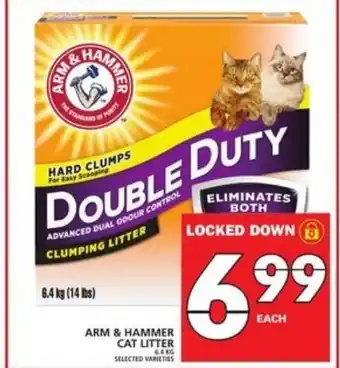 Food Basics Arm & hammer cat litter offer