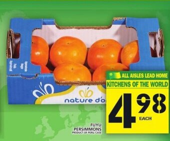 Food Basics Fuyu persimmons offer