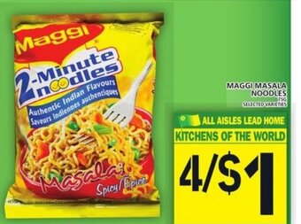Food Basics Maggi masala noodles offer