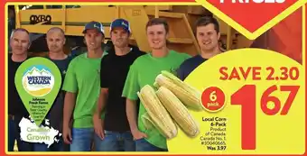 Walmart Local corn 6-pack offer