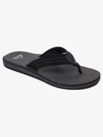 Quiksilver Carver suede leather sandals offer