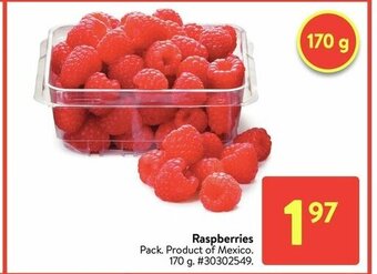 Walmart Raspberries offer