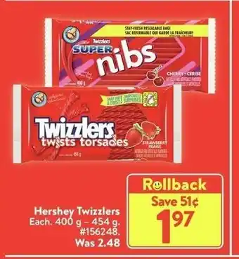 Walmart Hershey twizzlers offer