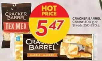 Safeway CRACKER BARREL CHEESE 400 g offer