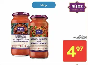 Walmart Al'fez sauces offer