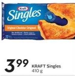 Safeway KRAFT Singles 410 g offer