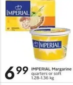 Safeway IMPERIAL Margarine quarters or soft 1.28-1.36 kg offer