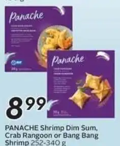 Safeway PANACHE Shrimp Dim Sum, Crab Rangoon or Bang Bang Shrimp 252-340 g offer